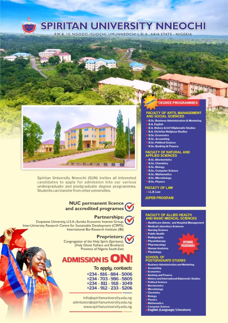 2025/2026 Admission Session!!!